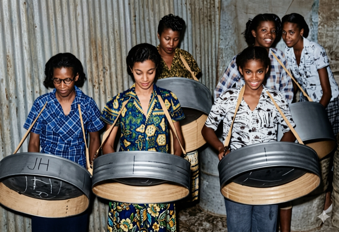 Girl Pat Steel Orchestra