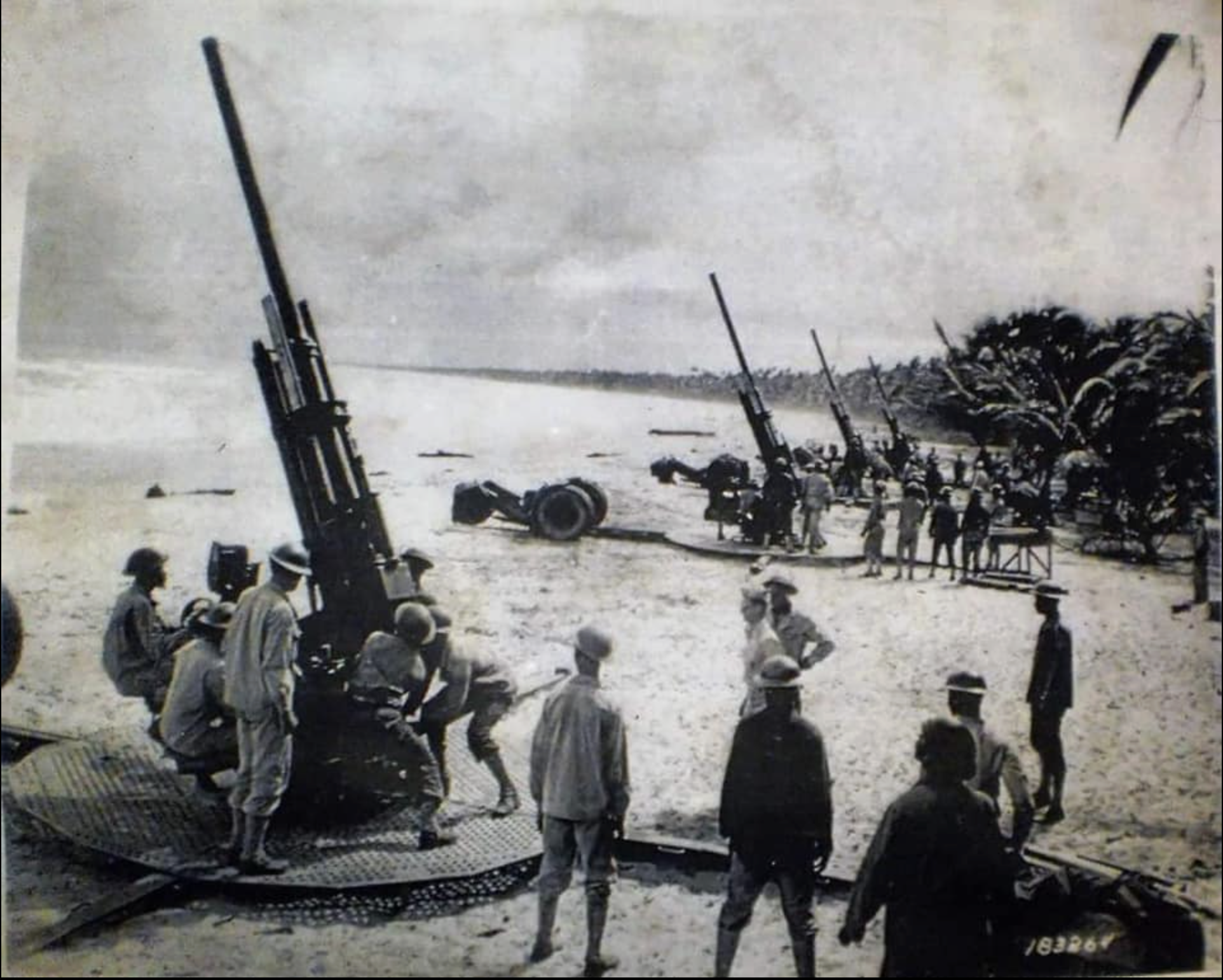 Training at Manzanilla Bay